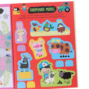 Playtime Learning Numbers Words Colours Sticker Activity 10 Books Set by Make Believe Ideas – Ages 4+ - Paperback 5-7 Make Believe Ideas