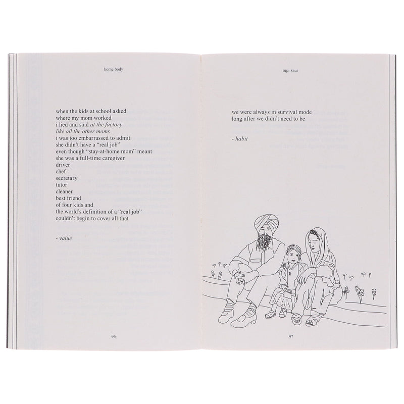 Rupi Kaur 3 Poetry Books Collection Set (Home Body, Milk and Honey & The Sun and Her Flowers) - Non-Fiction - Paperback Non-Fiction Simon & Schuster/Andrews McMeel Publishing