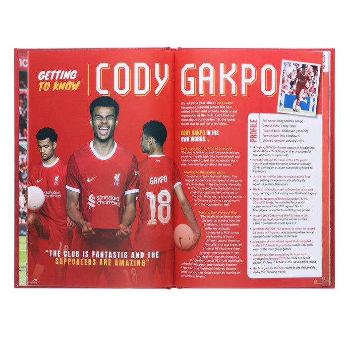 Official Liverpool FC Annual 2024 By Daniel May - Non Fiction - Hardback Non-Fiction Grange Communications Ltd