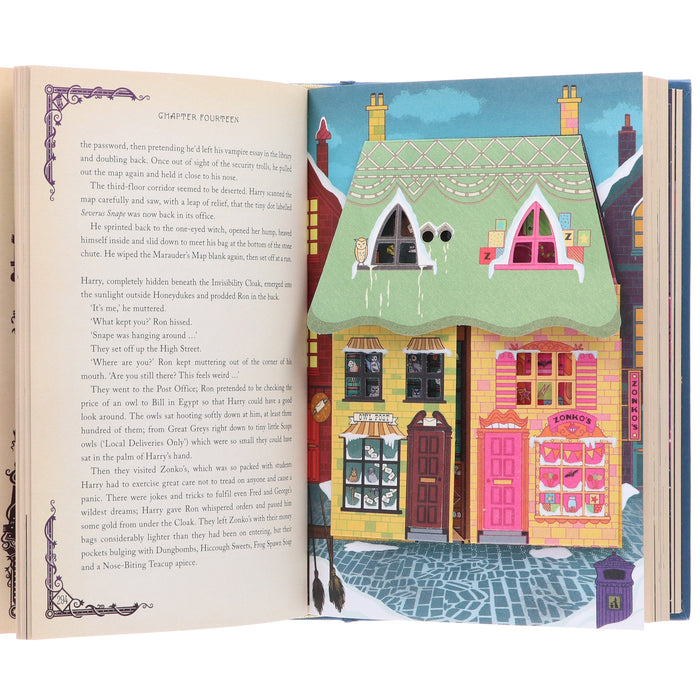 Harry Potter MinaLima Edition (Illustrated) by J.K. Rowling 3 Books Collection Set - Ages 7-11 - Hardback 7-9 Bloomsbury Publishing PLC