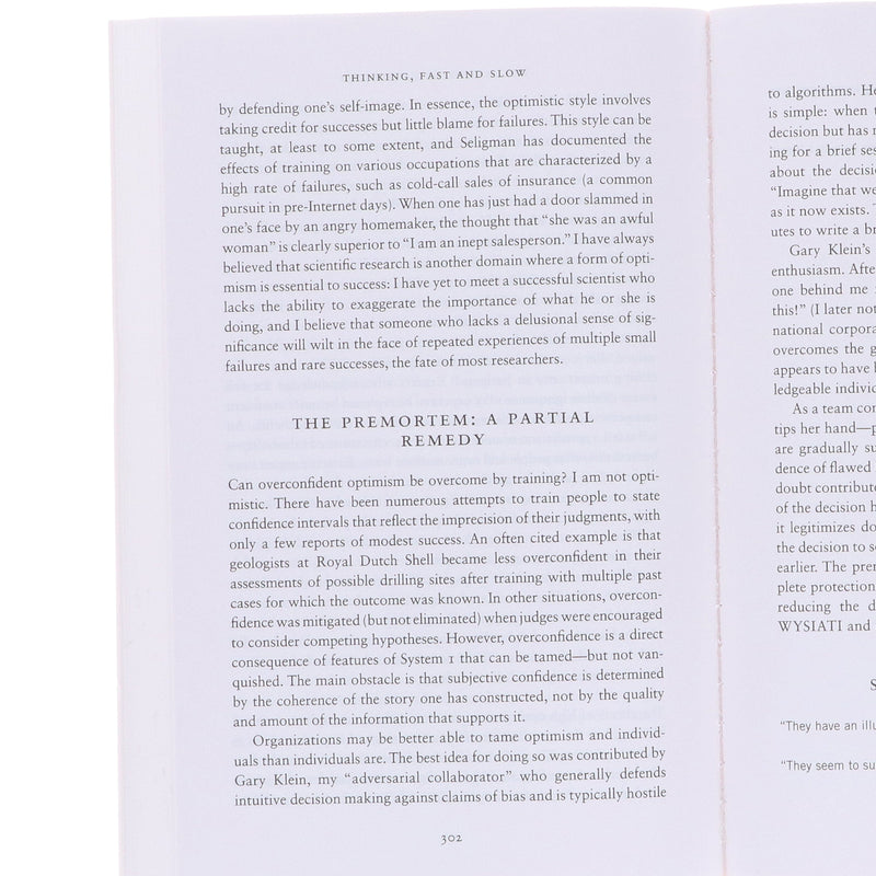 Thinking, Fast and Slow By Daniel Kahneman - Non Fiction - Paperback Non-Fiction Penguin Random House