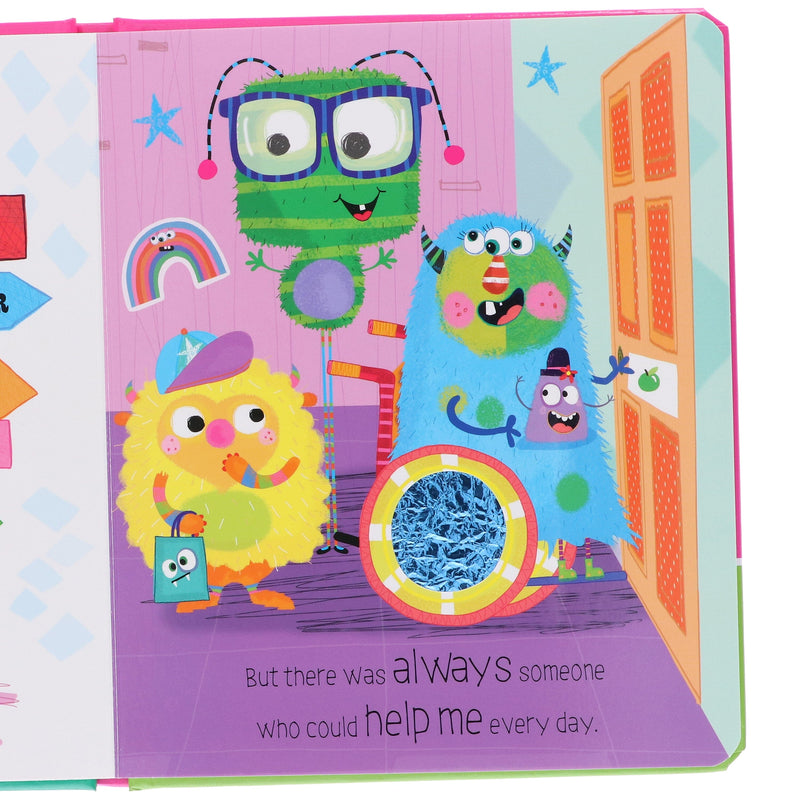 The Very Hungry Worry Monsters Touch and Feel Library Collection By Rosie Greening: 3 Books Set - Ages 3+ - Board Book 0-5 Make Believe Ideas