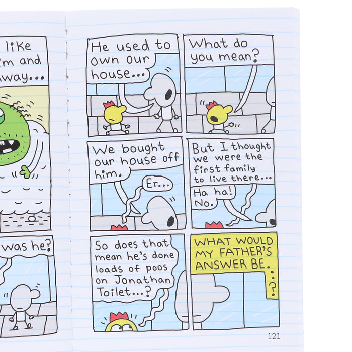 My Big Fat Smelly Poo Diary by Jim Smith 3 Full-Colour Graphic Novels Collection Set - Ages 7-12 - Paperback Graphic Novels Scholastic