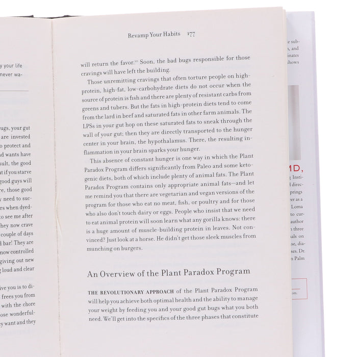 The Plant Paradox & Plant Paradox Quick and Easy: By Dr. Steven R Gundry, MD 2 Books Collection Set - Non Fiction - Hardback/Paperback B2D DEALS HarperCollins Publishers