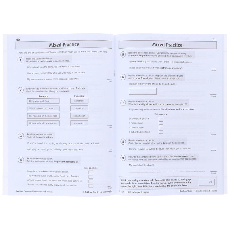 CGP KS2 (Year 6) SATS Revision and Question Books (for the 2027 tests) 4 Books Collection Set - Ages 10-11 - Paperback 9-14 Coordination Group Publications Ltd (CGP)