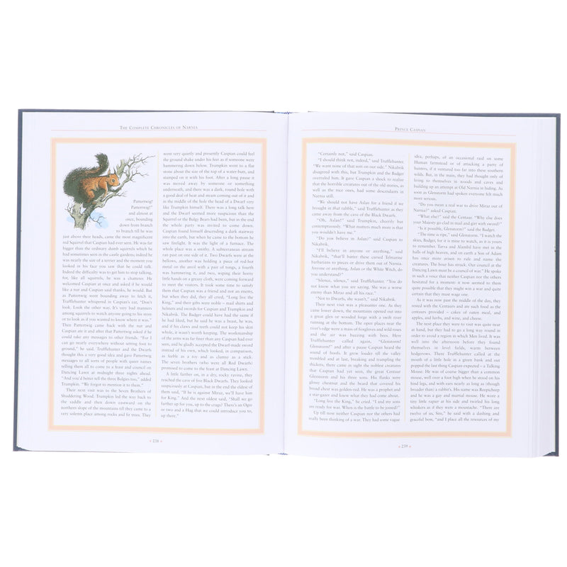 The Complete Chronicles of Narnia by C. S. Lewis (75th Anniversary Edition) - Ages 7+ - Hardback 7-9 HarperCollins Publishers