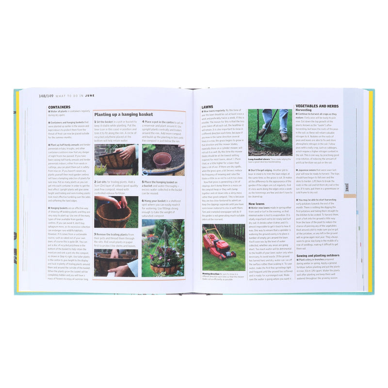 RHS Gardening Through the Year: Month-By-Month Planning Instructions and Inspiration By Ian Spence - Non Fiction - Hardback Non-Fiction DK