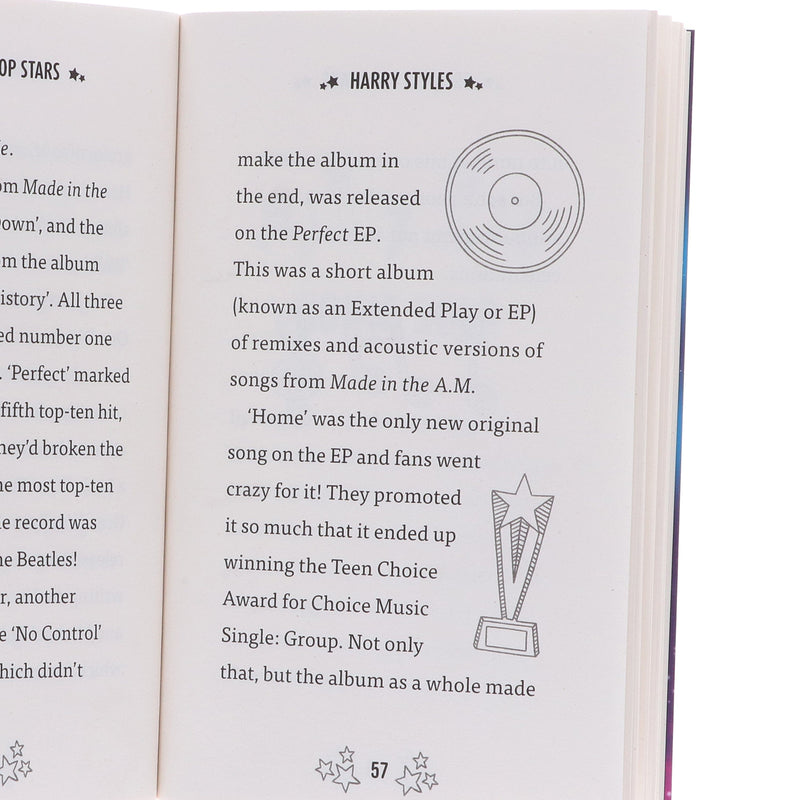 Greatest Pop Stars Series 3 Books Collection Set (Includes A Free Audiobook) - Ages 7-9 - Paperback 7-9 Sweet Cherry Publishing