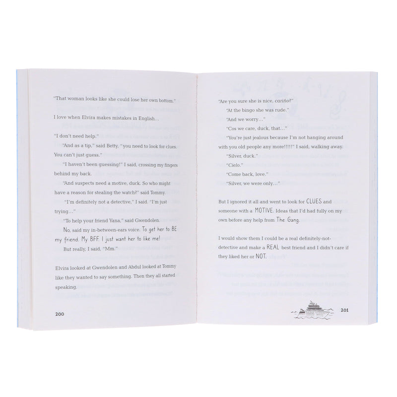 Cruise Ship Kid Series by Emma Swan Illustrated 2 Books Collection Set - Ages 8+ - Paperback 7-9 Usborne Publishing Ltd