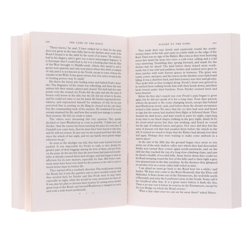 The Hobbit and The Lord of the Rings by J.R.R Tolkien 4 Books Box Set - Ages 14-16 - Paperback B2D DEALS HarperCollins Publishers