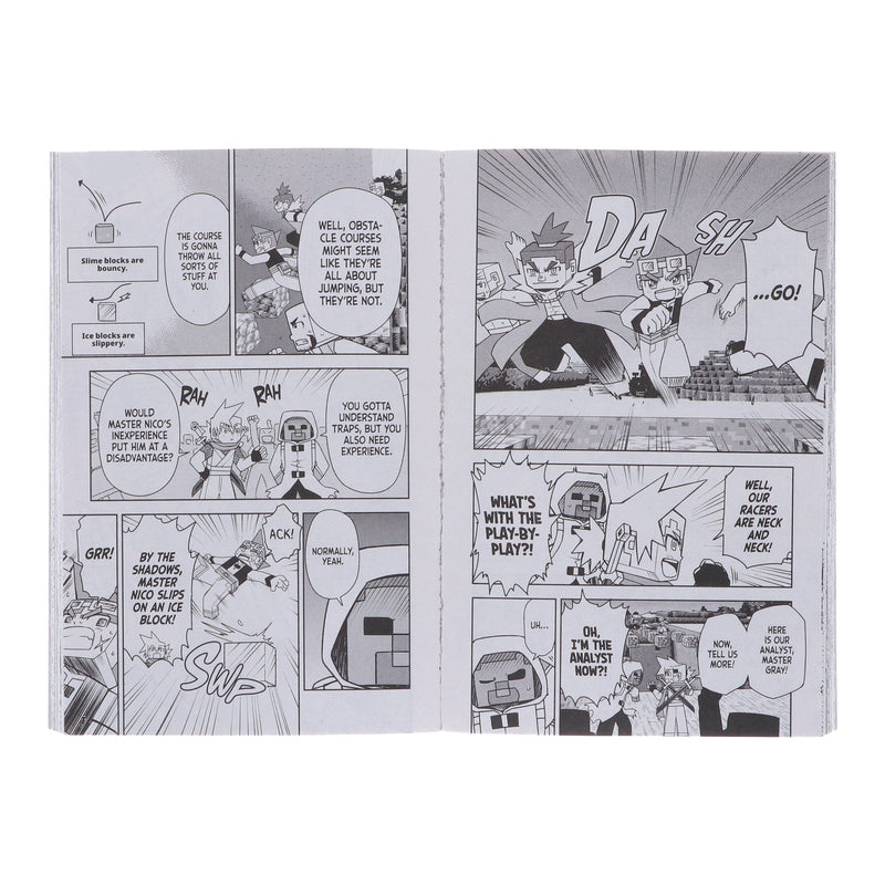 Minecraft: The Manga (Volume 1-3) by Kazuyoshi Seto 3 Books Collection Set - Ages 7-12 - Paperback Graphic Novels Viz Media, LLC