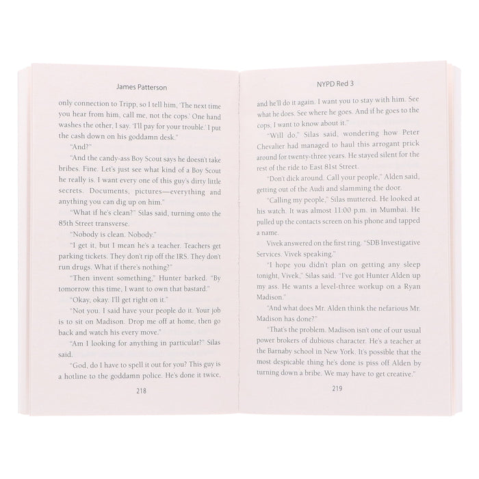 NYPD Red by James Patterson: Books 1-6 Collection Set - Fiction - Paperback Fiction Penguin Random House