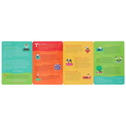 Yoga Pretzels: 50 Fun Yoga Activities for Kids and Grownups by Tara Guber & Leah Kalish - Ages 4+ - Yoga Cards 3-5 Barefoot Books Ltd
