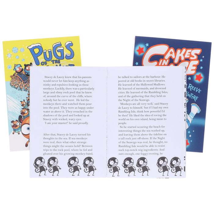 Reeve & McIntyre Adventures By Philip Reeve & Sarah McIntyre 3 Books Collection Set - Ages 7-9 - Paperback 7-9 Oxford University Press