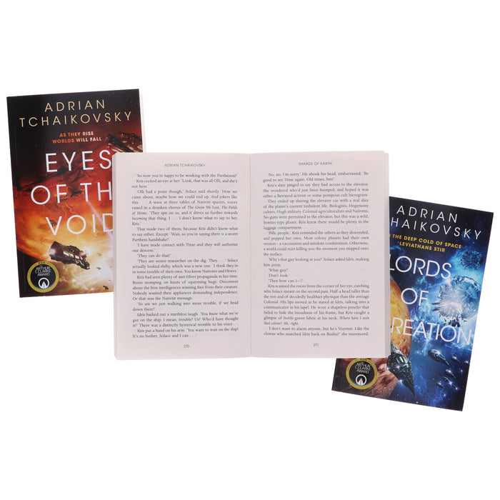 The Final Architecture Series by Adrian Tchaikovsky 3 Books Collection Set - Fiction - Paperback Fiction Macmillan