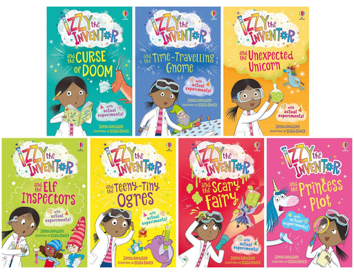 Izzy the Inventor Series By Zanna Davidson 7 Books Collection Set - Ages 5-8 - Paperback 5-7 Usborne Publishing Ltd
