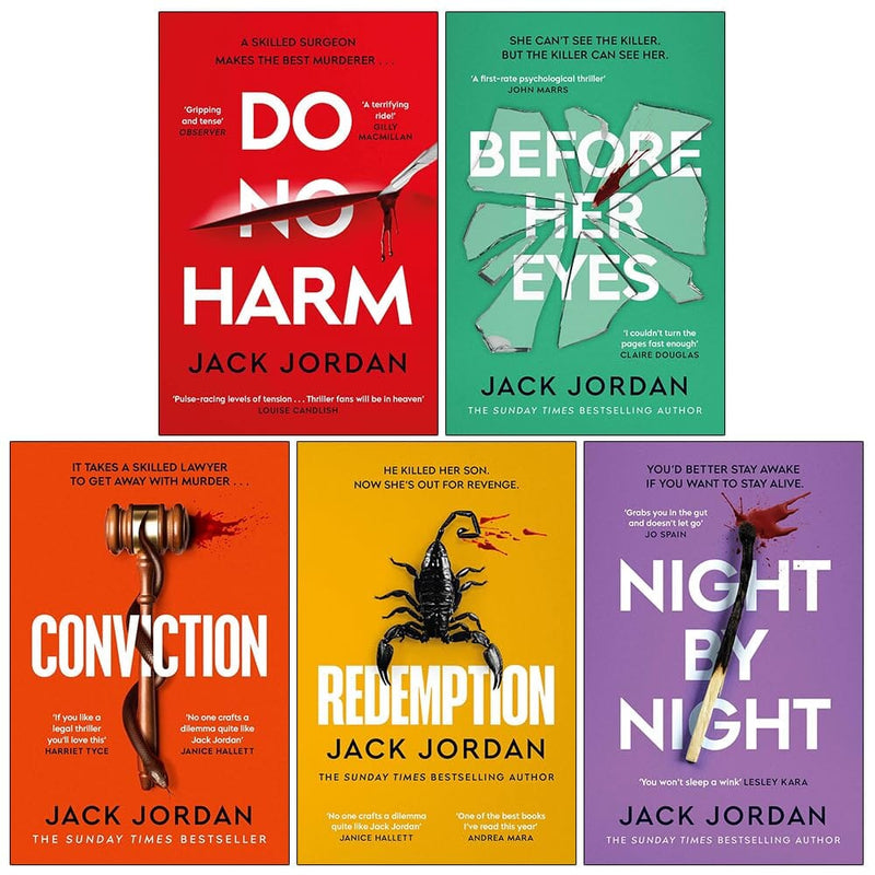 Jack Jordan Collection 5 Books Set - Fiction - Paperback Fiction Simon & Schuster