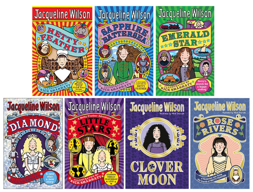 Hetty Feather Series by Jacqueline Wilson Illustrated 7 Books Collection Set - Ages 9-11 - Paperback 9-14 Penguin Random House