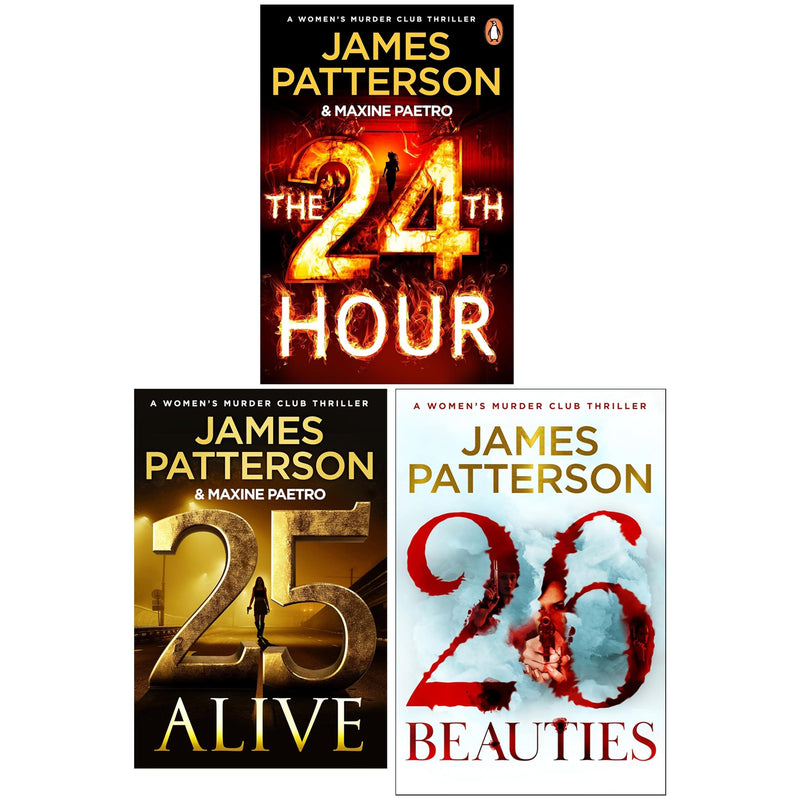 Women's Murder Club Series (Book 24-26) by James Patterson 3 Books Collection Set - Fiction - Paperback/Hardback Fiction Penguin Random House