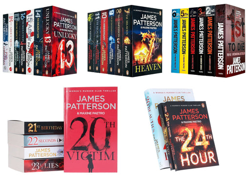 Women's Murder Club (Books 1-26) by James Patterson: 27 Books Collection Set - Fiction - Paperback/Hardback Fiction Penguin Random House