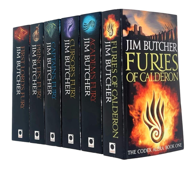 The Codex Alera by Jim Butcher: Books 1-6 Complete Collection Set - Fiction - Paperback Fiction Hachette