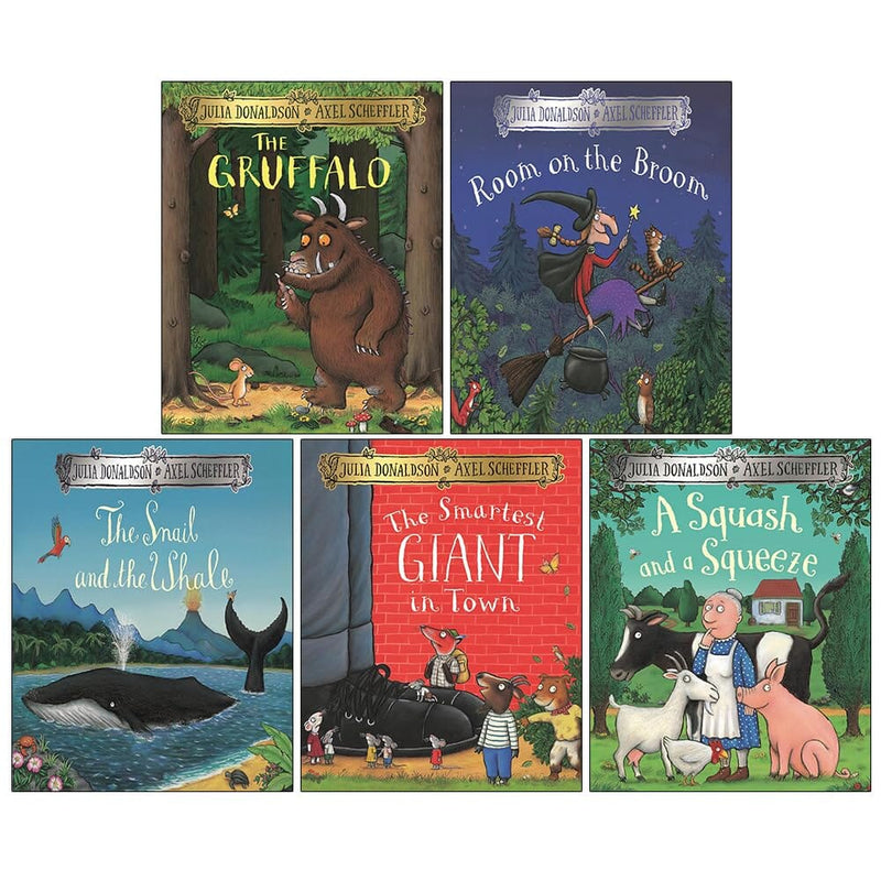 Julia Donaldson Story Collection Illustrated 5 Picture Books Set - Age 5-7 - Paperback 5-7 Pan Macmillan