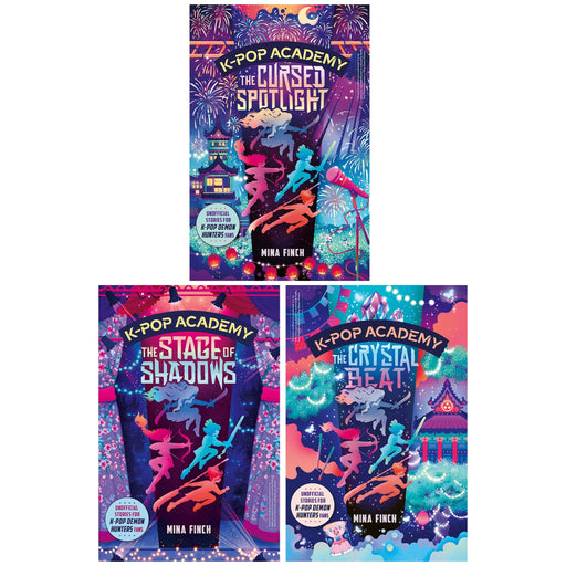 K-Pop Academy Series by Mina Finch 3 Books Collection Set - Ages 8+ - Paperback 7-9 Simon & Schuster