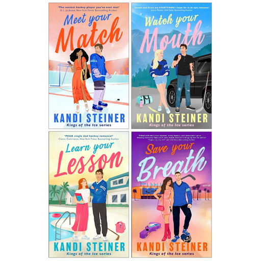 Kings of the Ice Series by Kandi Steiner 4 Books Collection Set - Fiction - Paperback Fiction Hachette