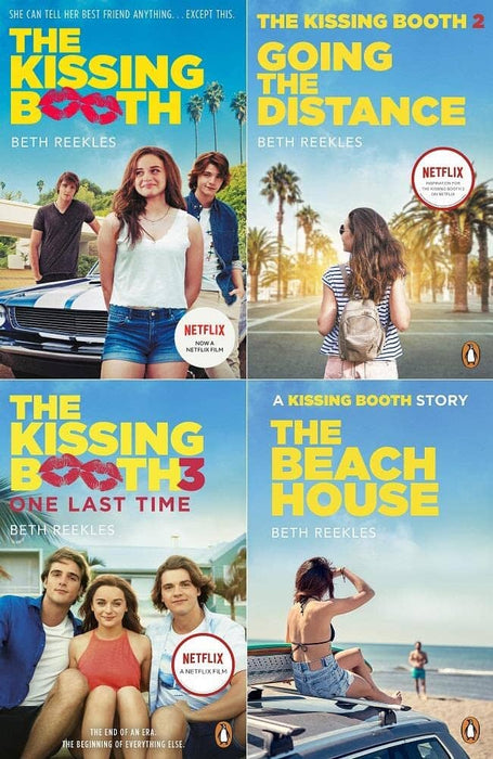 The Kissing Booth Series by Beth Reekles 4 Books Collection Set - Ages 13+ - Paperback Young Adult Penguin Random House
