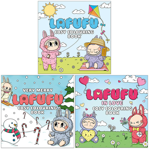 Lafufu Cosy Colouring Collection 3 Activity Books Set - Non Fiction - Paperback Non-Fiction Arcade