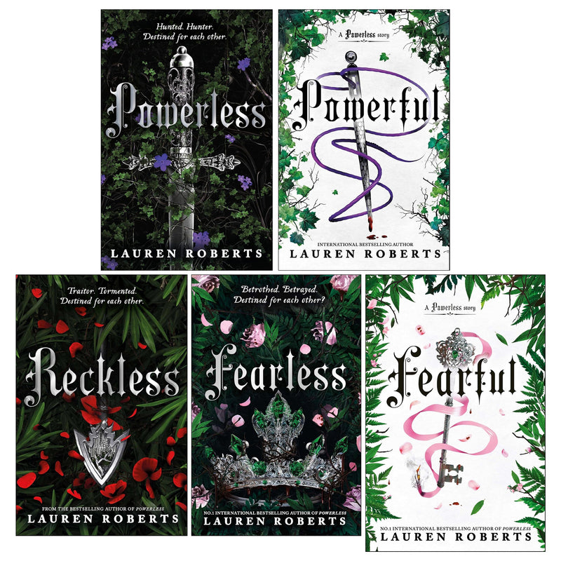 The Powerless Series By Lauren Roberts 5 Books Collection Set - Ages 14+ - Paperback/Hardback Fiction Simon & Schuster