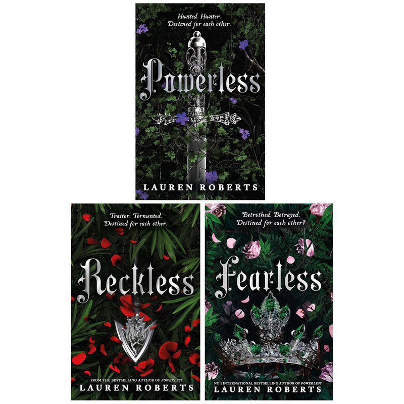The Powerless Series By Lauren Roberts 3 Books Collection Set - Ages 14+ - Paperback Young Adult Simon & Schuster