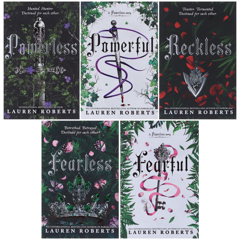 The Powerless Series By Lauren Roberts 5 Books Collection Set - Ages 14+ - Paperback