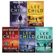 Jack Reacher Series (Books 26-30) by Lee & Andrew Child 5 Books Collection Set - Fiction - Paperback Fiction Penguin Random House