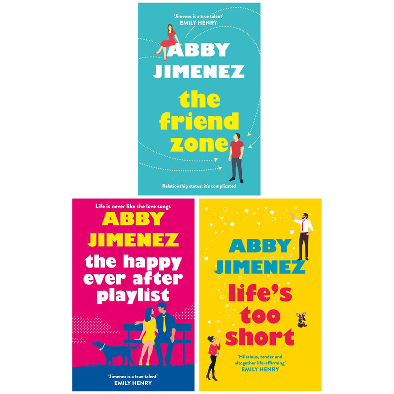 The Friend Zone Series by Abby Jimenez 3 Books Collection Set - Fiction - Paperback Fiction Hachette