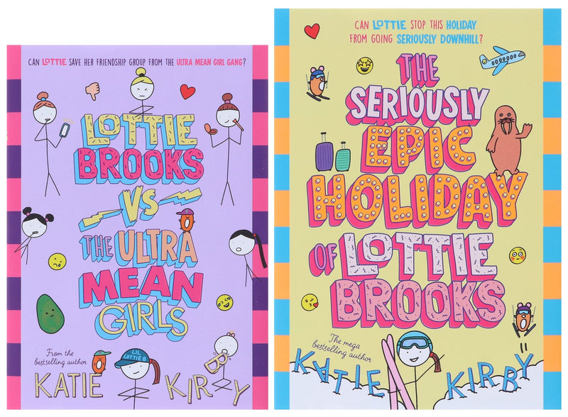 Lottie Brooks Series (Book 8-9) by Katie Kirby 2 Books Collection Set - Ages 8-12 - Paperback/Hardback