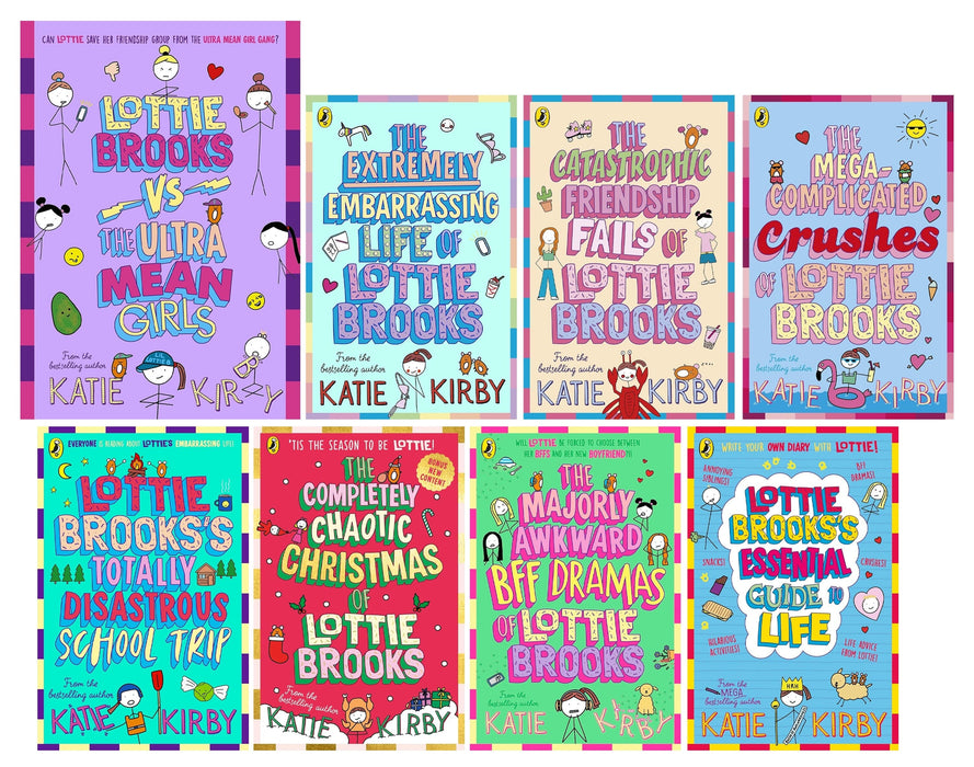 Lottie Brooks Series By Katie Kirby 8 Books Collection Set - Ages 9-12 - Paperback/Hardback 9-14 Penguin Random House