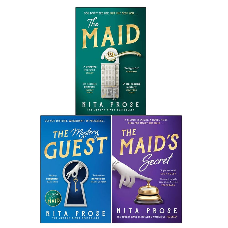 Molly the Maid Mystery Series by Nita Prose 3 Books Collection Set - Fiction - Paperback Fiction HarperCollins Publishers