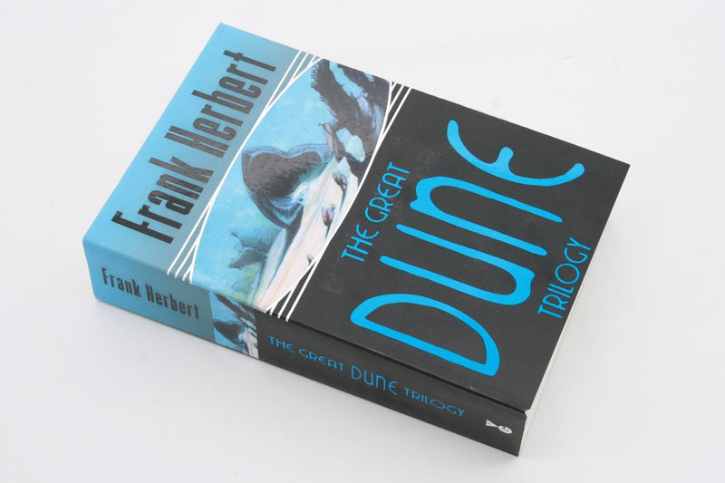The Great Dune Trilogy by Frank Herbert (Dune, Dune Messiah, Children of Dune) - Fiction - Paperback Fiction Gollancz