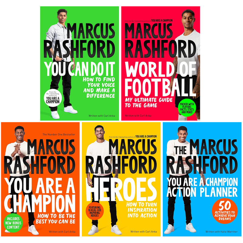 Marcus Rashford's You Can Do It: 5 Books Collection Set - Ages 10-14 - Paperback