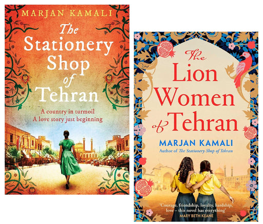 Marjan Kamali Collection (The Stationery Shop of Tehran & The Lion Women of Tehran) 2 Books Set - Fiction - Paperback Fiction Simon & Schuster