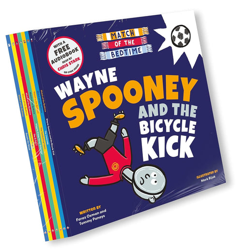 Match of the Bedtime Collection by Faraz Osman & Tommy Panays 7 Books Set - Ages 5+ - Paperback (With A Free Audiobook) 5-7 Sweet Cherry Publishing