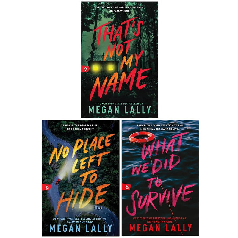 Megan Lally Collection 3 Books Set - Ages 14+ - Paperback Fiction Sourcebooks
