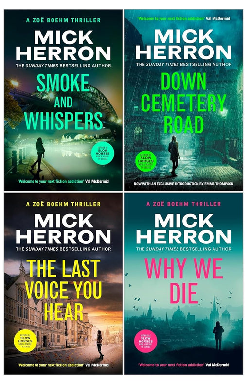 A Zoë Boehm Thrillers by Mick Herron 4 Books Collection Set - Fiction - Paperback Fiction Hachette