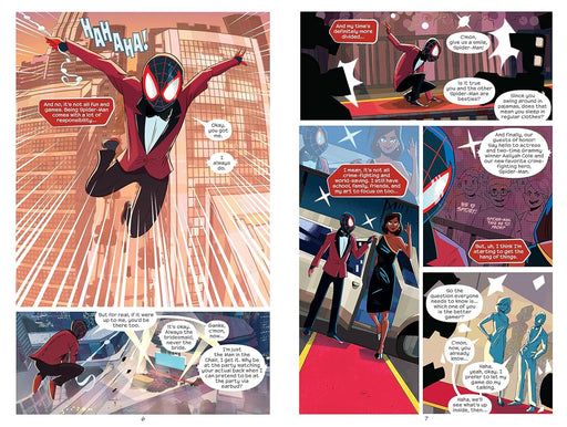 Miles Morales: A Spider-Man Graphic Novels by Justin A. Reynolds Illustrated 2 Books Collection Set - Ages 10+ - Paperback Graphic Novels Scholastic