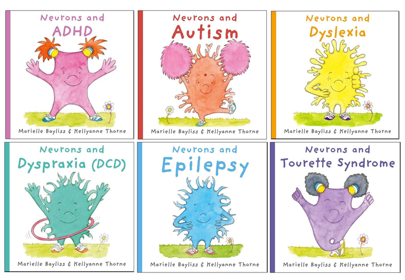 The Neurons Series by Marielle Bayliss Illustrated 6 Books Collection Set - Ages 3-7 - Paperback 3-5 Graffeg Limited