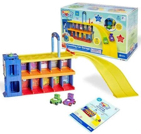 Numberblocks Counting Car Garage - Ages 3+ - Educational Toy 3-5 Learning Resources