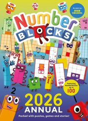 Numberblocks Annual 2024, 2025 & 2026 Children's stories, puzzles, games, colouring & More: 3 Books Collection Set - Ages 4+ - Hardback 5-7 Sweet Cherry Publishing