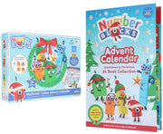 Numberblocks Ultimate Christmas Advent Calendar Bundle: 24 Storybooks & MathLink Cubes Set - Ages 3+ - Hardback 3-5 Sweet Cherry Publishing