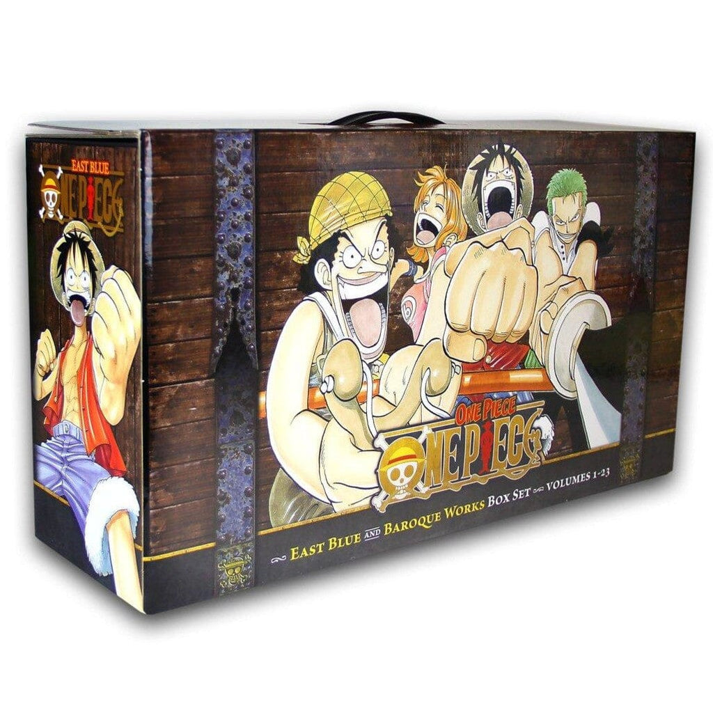 One Piece Eiichiro Oda Box Set 1 East Baroque Works 23 Books Ages 14+ Paperback